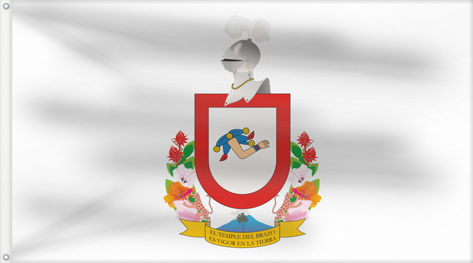 Drapeau, avec deux œillets métalliques et guindant renforcé : Colima