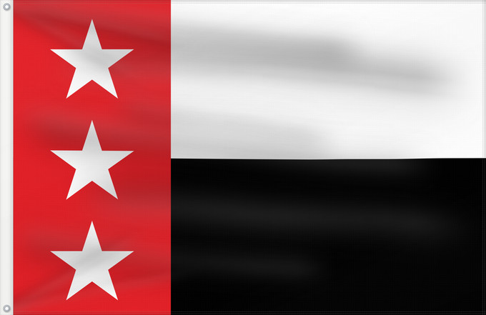 Flag, with two metal eyelets and reinforced hoist: Republic of the Rio Grande République du Rio Grande República del Río Grande Republik Rio Grande Repubblica del Rio Grande