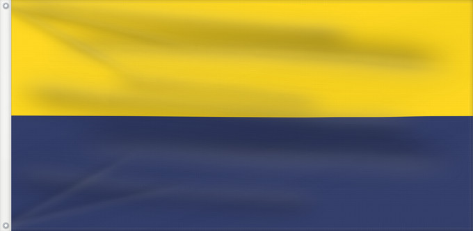 Flagge, mit zwei Metallösen und verstärktem Besatzband: Perlis	Perlis, Malaysia