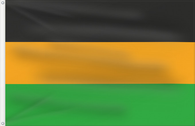Flag, with two metal eyelets and reinforced hoist: Bushmanland	Bushmanland (former homeland)	Bushmanland (ancien homeland)	Bushmanland (antiguo homeland)	Bushmanland (ehemaliges Homeland)	Bushmanland (ex homeland)