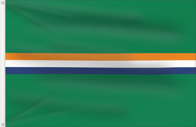 Flag, with two metal eyelets and reinforced hoist: Kavangoland
