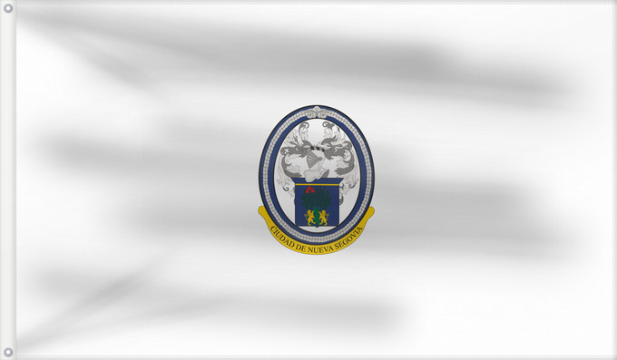 Flag, with two metal eyelets and reinforced hoist: Nueva Segovia	Nueva Segovia, Nicaragua