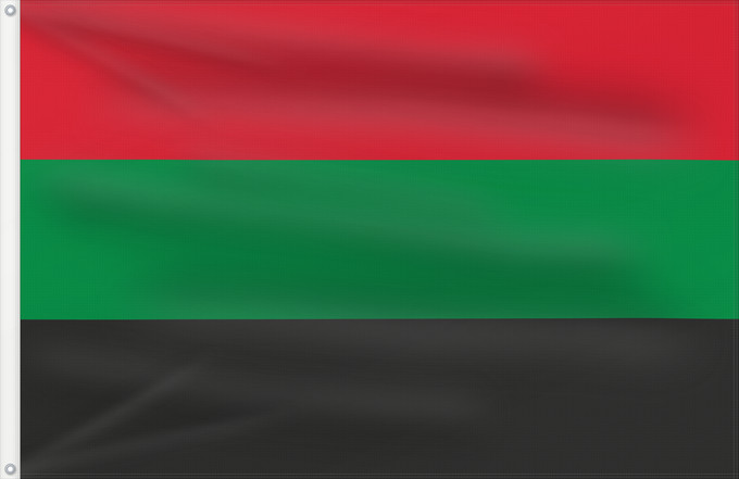 Flag, with two metal eyelets and reinforced hoist: Aalsmeer