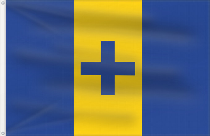 Drapeau, avec deux œillets métalliques et guindant renforcé : Baarn