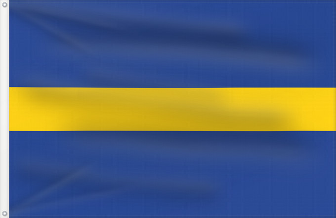 Flagge, mit zwei Metallösen und verstärktem Besatzband: Borne Overijssel Borne Dutch municipality of Borne
