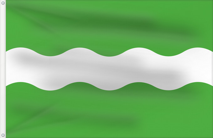 Drapeau, avec deux œillets métalliques et guindant renforcé : Bunnik	Dutch municipality of Bunnik