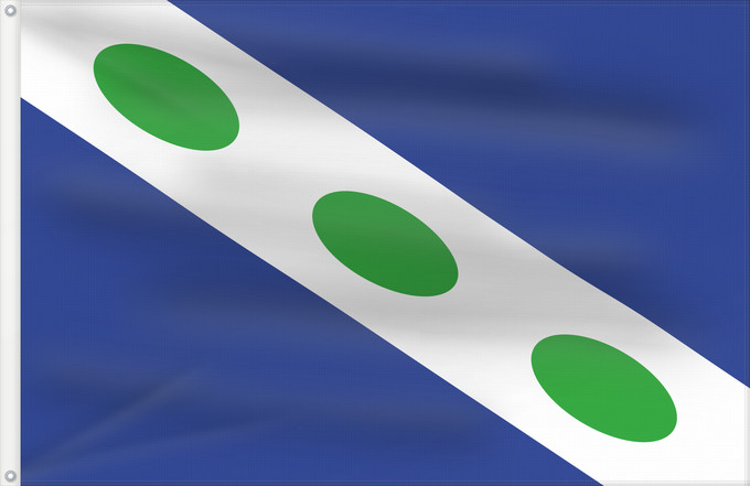 Flagge, mit zwei Metallösen und verstärktem Besatzband: Dreischor Dreischor, a former Dutch municipality