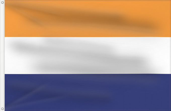 Flagge, mit zwei Metallösen und verstärktem Besatzband: First dutch	Remake of First-dutch-flag