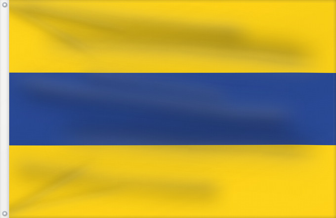 Bandera, con dos ojales metálicos y lado del asta reforzado: Lisse Dutch town of Lisse