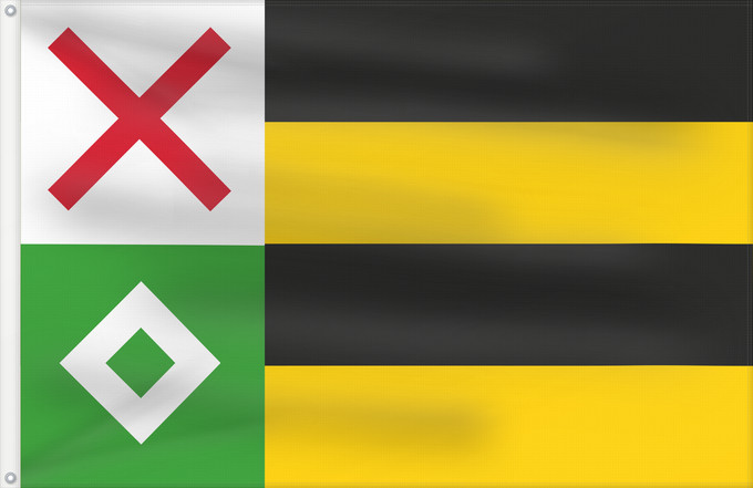 Flagge, mit zwei Metallösen und verstärktem Besatzband: Moerdijk Moerdijk, North Brabant, the Netherlands Moerdijk, Brabant-Septentrional, les Pays-Bas Moerdijk, Noord-Brabant, Nederland