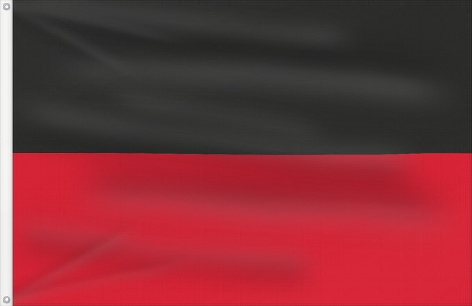 Flagge, mit zwei Metallösen und verstärktem Besatzband: Nijmegen Nimègue Nimega Nijmegen, The Netherlands