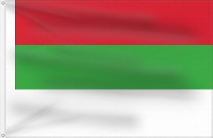 Flagge, mit zwei Metallösen und verstärktem Besatzband: Oostflakkee	Oostflakkee (former municipality)	Oostflakkee (ancienne municipalité)	Oostflakkee (municipio anterior)	Oostflakkee (ehemalige Gemeinde)	Oostflakkee (ex comune)	Former Dutch municipality of Oostflakkee