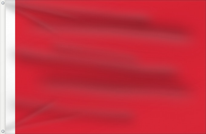 Flagge, mit zwei Metallösen und verstärktem Besatzband: Reimerswaal	Dutch municipality of Reimerswaal