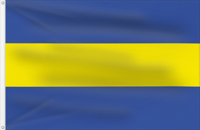 Flagge, mit zwei Metallösen und verstärktem Besatzband: Rijswijk Dutch town of Rijswijk