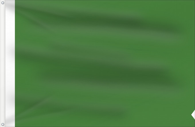 Bandera, con dos ojales metálicos y lado del asta reforzado: Rucphen Dutch municipality of Rucphen drie banen groen