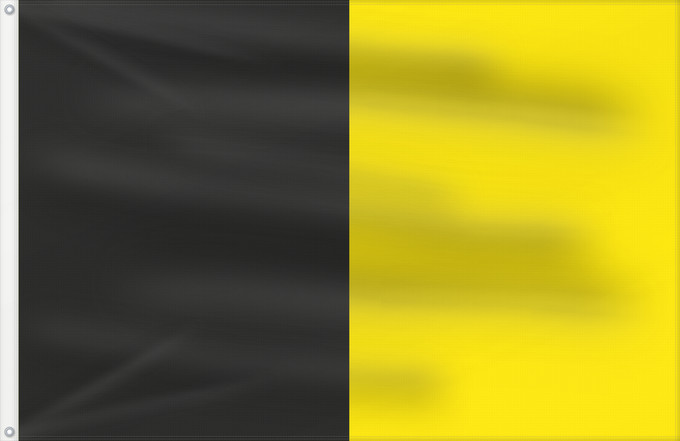 Bandera, con dos ojales metálicos y lado del asta reforzado: Sneek Dutch town of Sneek