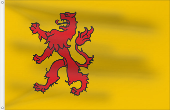 Flagge, mit zwei Metallösen und verstärktem Besatzband: South Holland	Dutch province of South Holland  since 1985