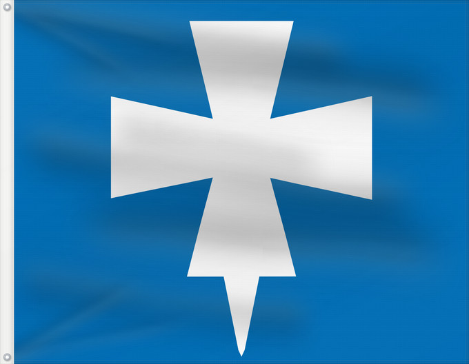 Bandera, con dos ojales metálicos y lado del asta reforzado: Rogaland	County of Rogaland, Norway	comté de Rogaland