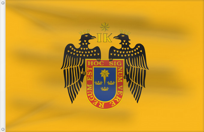Drapeau, avec deux œillets métalliques et guindant renforcé : Lima	Limac llaqtap unanchanmi