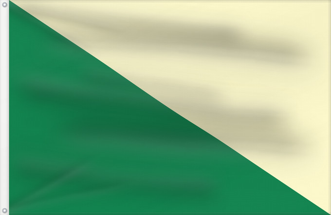 Bandera, con dos ojales metálicos y lado del asta reforzado: Huánuco