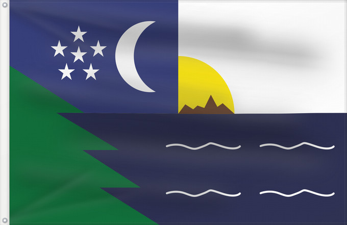 Drapeau, avec deux œillets métalliques et guindant renforcé : Paita	Paitap wiphala