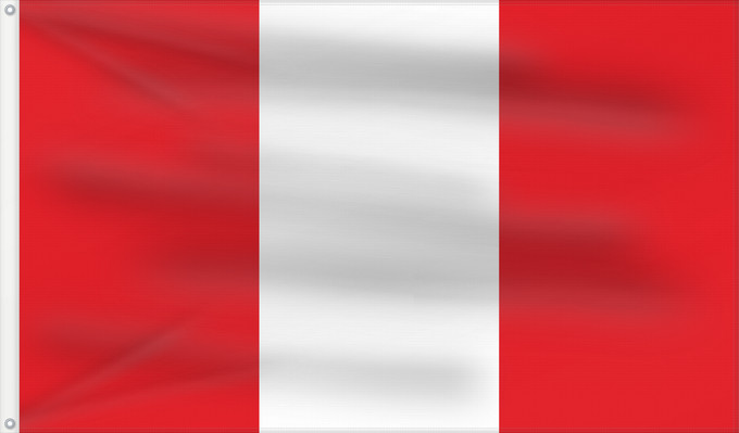 Drapeau, avec deux œillets métalliques et guindant renforcé : Peru	Pérou	Perú	Perù	Piruw wiphala	Perus	Piruwpa unanchan	Флаг Перу