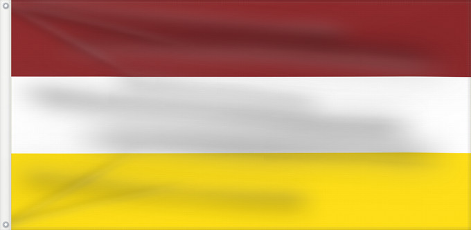 Flag, with two metal eyelets and reinforced hoist: Burschenband baltia