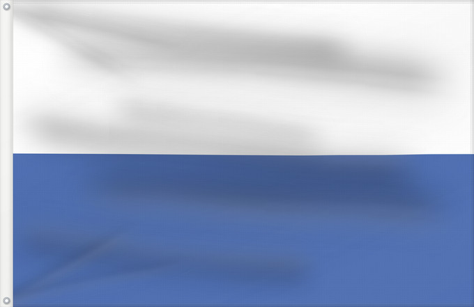 Flag, with two metal eyelets and reinforced hoist: Krakow