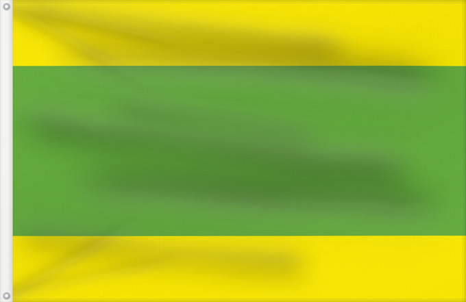 Bandera, con dos ojales metálicos y lado del asta reforzado: POL gmina Kleszczów	Gminy Kleszczów