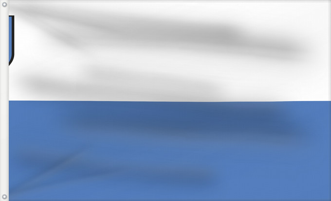 Flag, with two metal eyelets and reinforced hoist: POL gmina Rychtal	Gmina Rychtal, Poland	Gminy Rychtal, woj. wielkopolskie