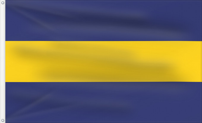 Bandera, con dos ojales metálicos y lado del asta reforzado: POL gmina Wieliszew	Gmina Wieliszew  commune , Poland	Gminy Wieliszew, woj. mazowieckie