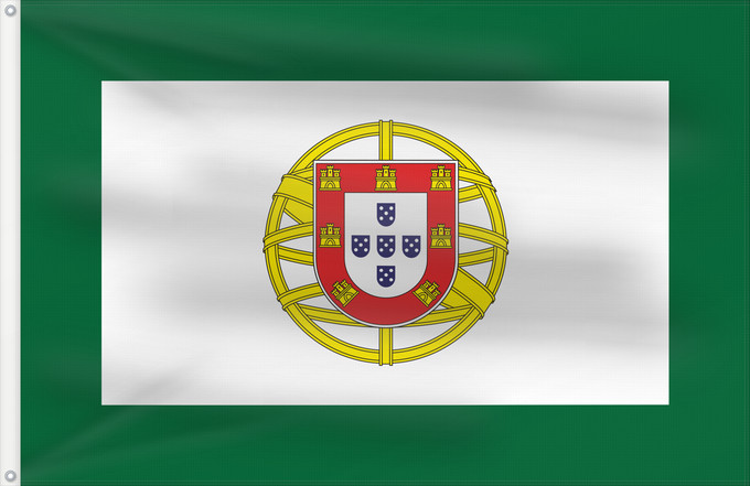 Flag, with two metal eyelets and reinforced hoist: Portuguese Assembly of the Republic	Assembly of the Republic of Portugal	Assemblée de la République du Portugal	Asamblea de la República de Portugal	Assembleia da República Portuguesa	Assemblea della Repubblica Portoghese