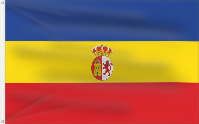 Flagge, mit zwei Metallösen und verstärktem Besatzband: Paraguay  1811	Paraguay (1811)