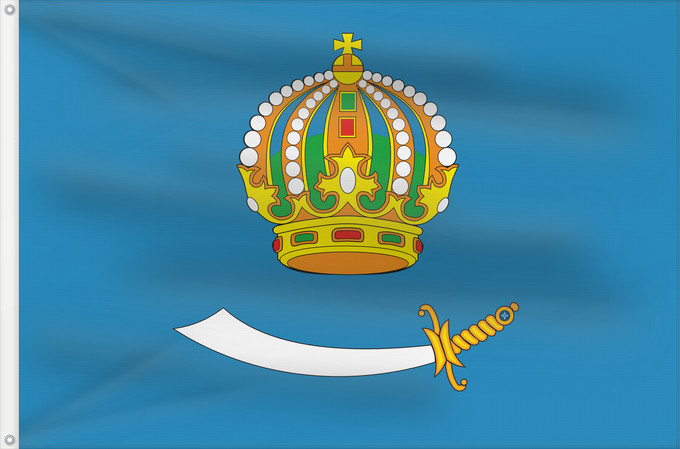 Drapeau, avec deux œillets métalliques et guindant renforcé : Astrakhan Oblast Astrakhan Oblast, Russia Oblast d'Astrakhan Óblast de Astracán Oblast Astrachan