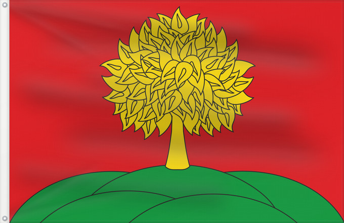 Drapeau, avec deux œillets métalliques et guindant renforcé : Lipetsk Oblast Oblast de Lipetsk Óblast de Lípetsk Oblast Lipezk Флаг Липецкой области
