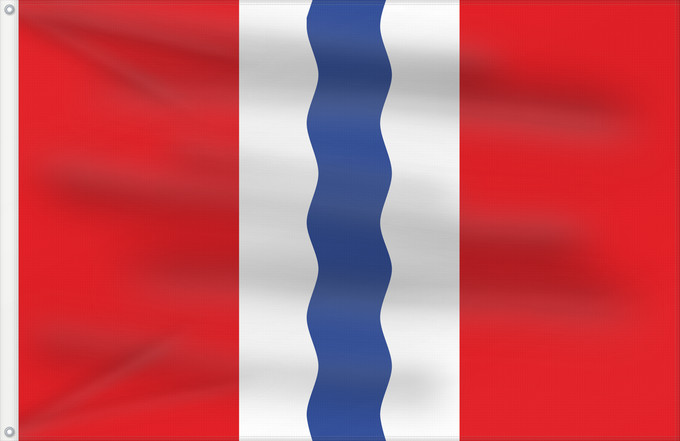 Flag, with two metal eyelets and reinforced hoist: Omsk Oblast	Omsk Oblast 	Oblast d'Omsk	Óblast de Omsk	Oblast Omsk