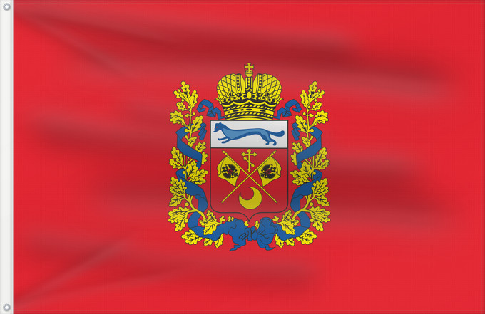 Flagge, mit zwei Metallösen und verstärktem Besatzband: Orenburg Oblast	Orenburg Oblast 	Oblast d'Orenbourg	Óblast de Oremburgo	Oblast Orenburg