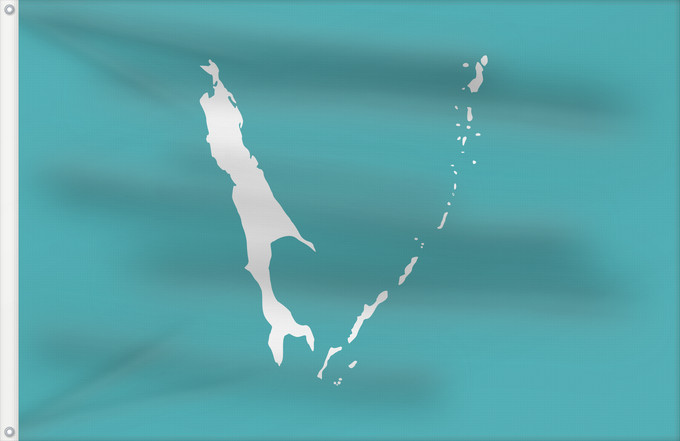 Flag, with two metal eyelets and reinforced hoist: Sakhalin Oblast	Sakhalin Oblast, Russia	Oblast de Sakhaline	Óblast de Sajalín	Oblast Sachalin	Флаг Сахалинской области