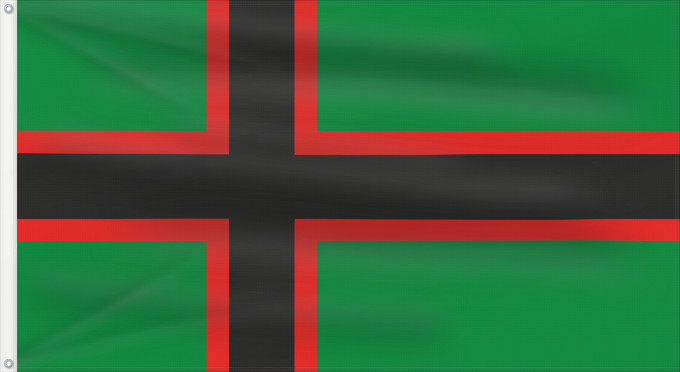 Drapeau, avec deux œillets métalliques et guindant renforcé : Itäkarjalaisten East Karelians Флаг Восточной Карелии