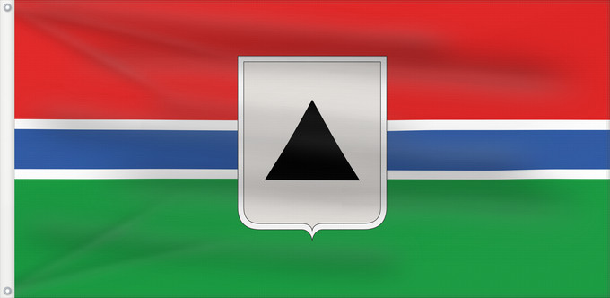 Drapeau, avec deux œillets métalliques et guindant renforcé : Magnitogorsk  Chelyabinsk oblast   1998	Magnitogorsk  1998—2004	Magnitogorsk (1998-2004)	Флаг города Магнитогорск  1998—2004