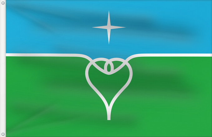 Drapeau, avec deux œillets métalliques et guindant renforcé : Povorovo  Moscow oblast	Povorovo, Moscow oblast, Russia	Povorovo (oblast de Moscou)	Povorovo (óblast de Moscú)	Povorovo (Oblast Moskau)	Povorovo (oblast di Mosca)	Флаг городского поселения Поварово