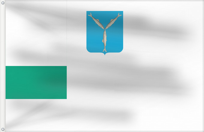 Drapeau, avec deux œillets métalliques et guindant renforcé : Saratov  Saratov oblast   1997-05	Saratov, Saratov oblast, Russia	Saratov (Oblast de Saratov) (1997-05)	Saratov (Óblast de Sarátov) (1997-05)	Saratow (Oblast Saratow) (1997-05)	Saratov (Oblast' di Saratov) (1997-05)	Флаг города Саратов