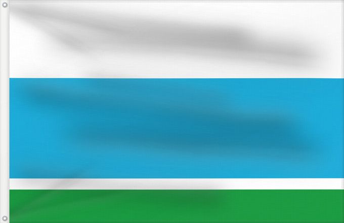 Drapeau, avec deux œillets métalliques et guindant renforcé : Sverdlovsk Oblast  1997	Sverdlovsk Oblast (1997-2005)	Oblast de Sverdlovsk (1997-2005)	Óblast de Sverdlovsk (1997-2005)	Oblast Swerdlowsk (1997-2005)	Oblast' di Sverdlovsk (1997-2005)	Флаг Свердловской области