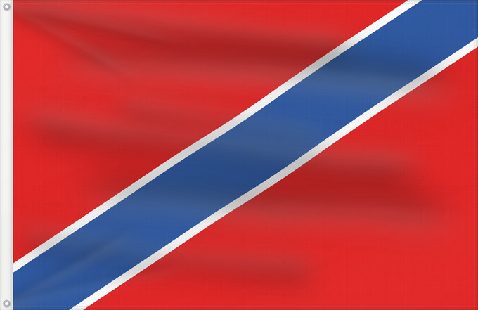 Drapeau, avec deux œillets métalliques et guindant renforcé : Tuapse Krasnodar krai Tuapse Touapsé Флаг Туапсе