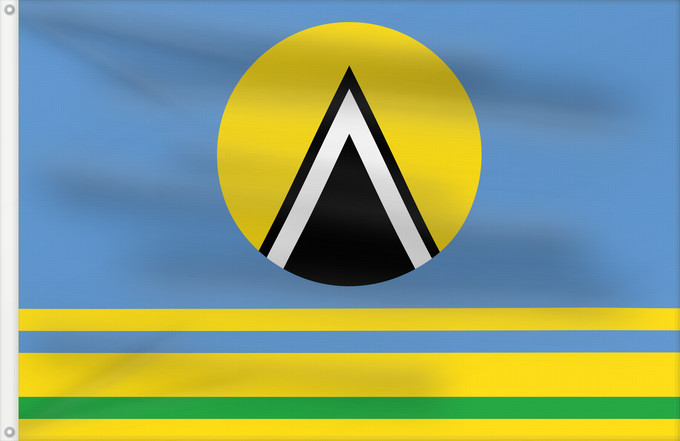 Drapeau, avec deux œillets métalliques et guindant renforcé : Ult-Yagun  Khanty-Mansia	Ult-Yagun rural settlement	Ult-Yagun	Ult-Jagun	Флаг сельского поселения Ульт-Ягун
