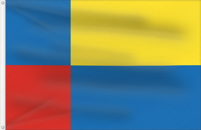 Flag, with two metal eyelets and reinforced hoist: Nitriansky vlajka Nitra Region Région de Nitra Región de Nitra Nitra (Region) Nitra Regione