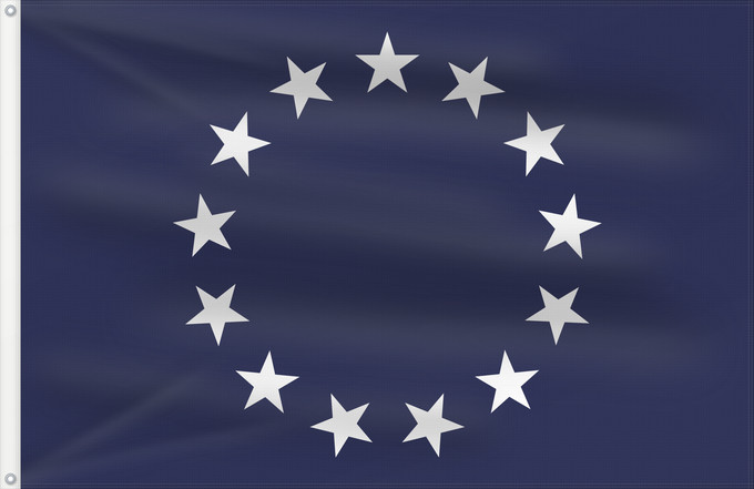 Bandera, con dos ojales metálicos y lado del asta reforzado: United States Foreign Service Officer Flag of a United States Foreign Service Officer The official flag for an officer of the United States Foreign Service