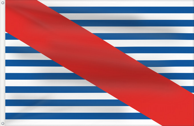 Drapeau, avec deux œillets métalliques et guindant renforcé : Canelones Department Department of Canelones, Uruguay département de Canelones Departamento de Canelones, Uruguay Canelones (Departamento) Dipartimento di Canelones