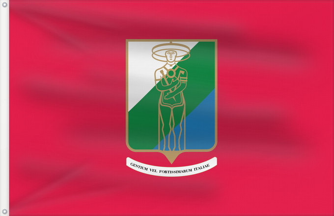 Drapeau, avec deux œillets métalliques et guindant renforcé : Abruzzo Italian region Abruzzo Abruzzes Abruzos Abruzzen Regione italiana Abruzzo L Abbruzzu Прапор італійської області Абруццо