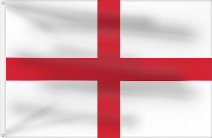 Drapeau, avec deux œillets métalliques et guindant renforcé : Admiral - Royal Navy	Flown on the flagship of a Royal Navy Admiral	Drapeau de rang d'amiral	Bandera de rango de Almirante	Admiralsrangflagge	Bandiera di rango dell'ammiraglio